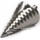 Metric Spiral Groove Step Drill Bit